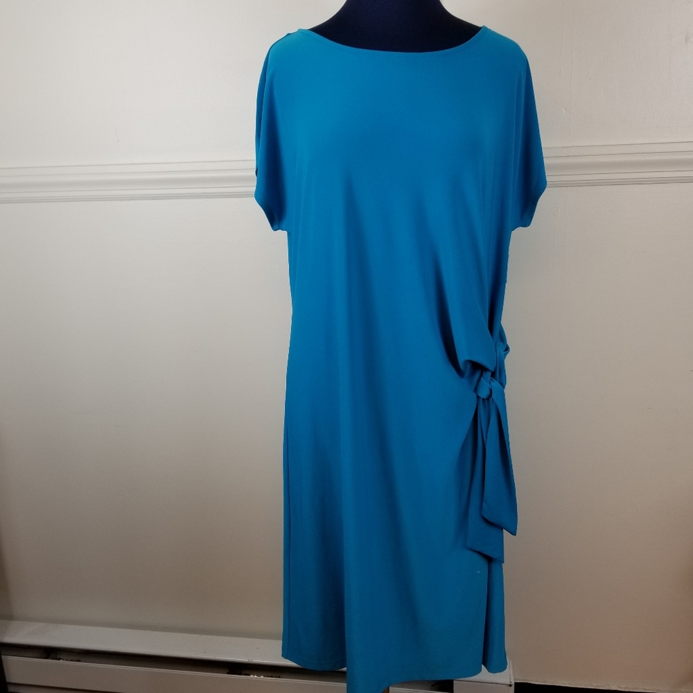 DKNY Faux Wrap Dress NWT Size XL